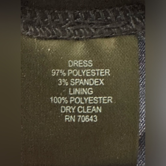 ELIZA J Navy Blue Sheath Dress Size 10P - Picture 6 of 6